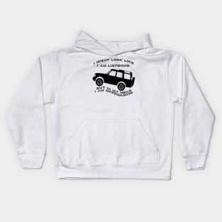 Listening but Off-road - Discovery Kids Hoodie